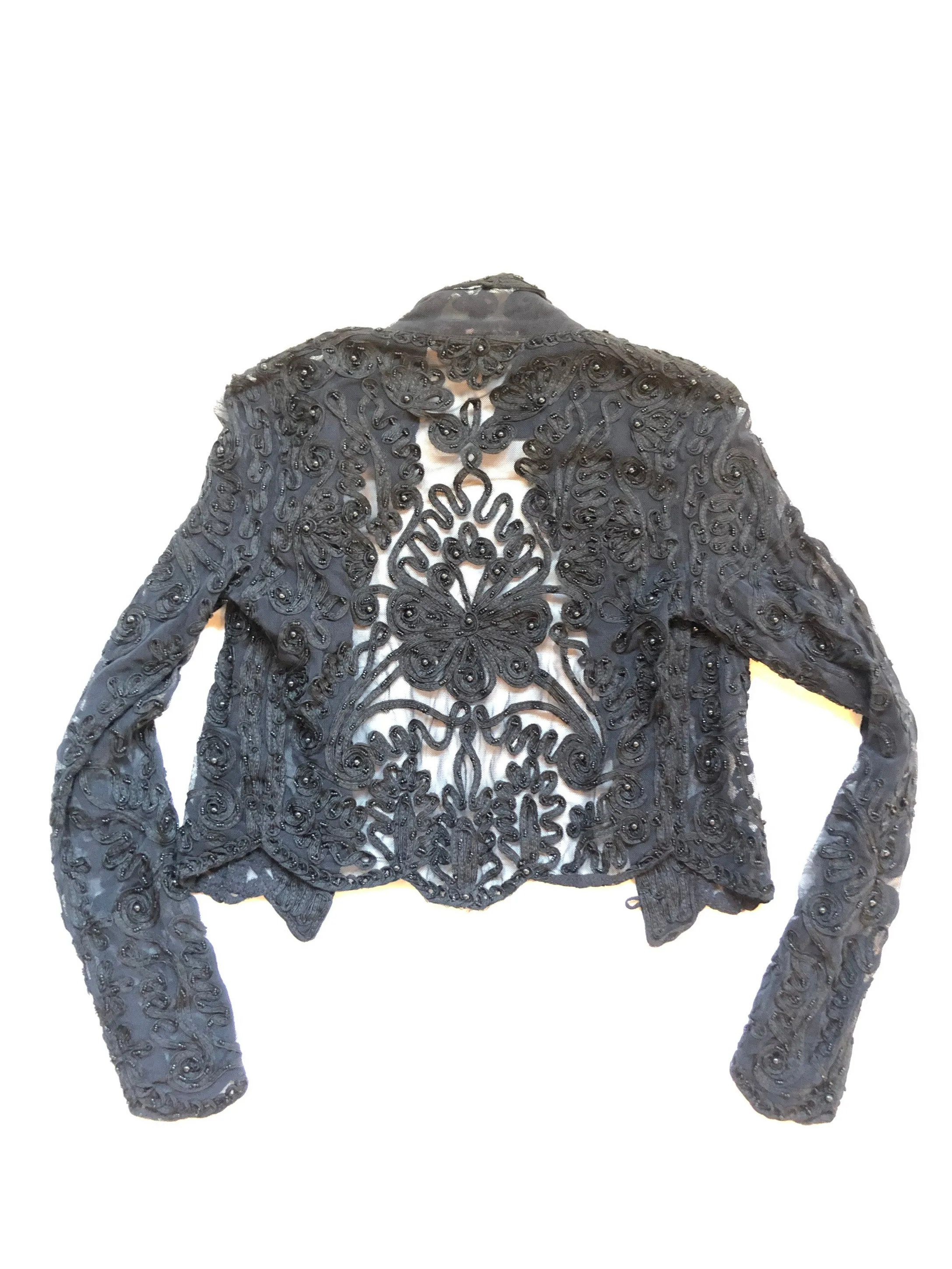 VINTAGE: Beaded Bolo Jacket sold by Vanessa Mooney