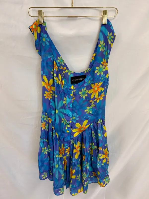 VINTAGE: Vanessa Mooney Blue Tahiti Elisabeth Dress sold by Vanessa Mooney