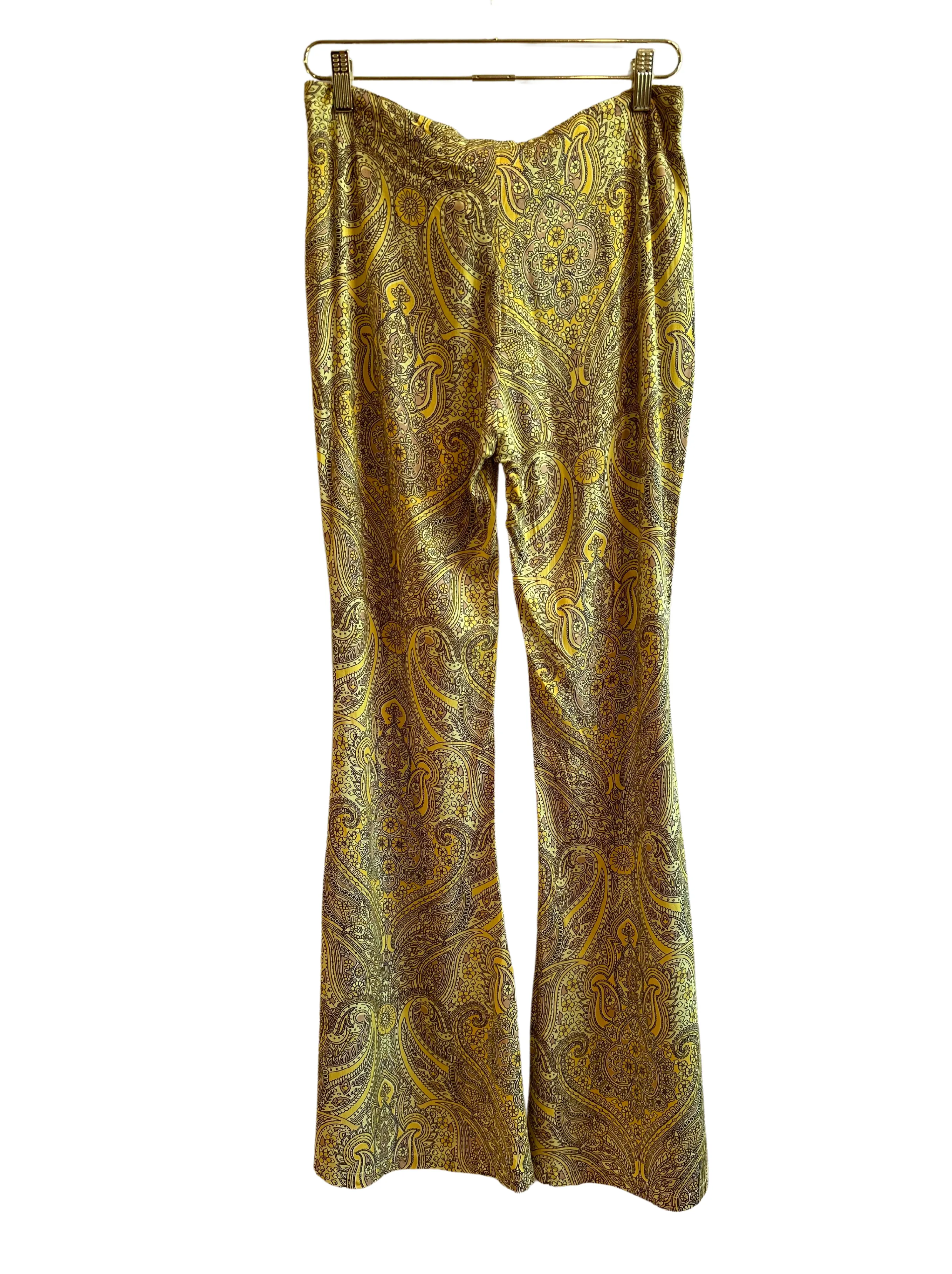 Lenni Yellow Floral Flare Pants sold by Vanessa Mooney product image thumbnail 2