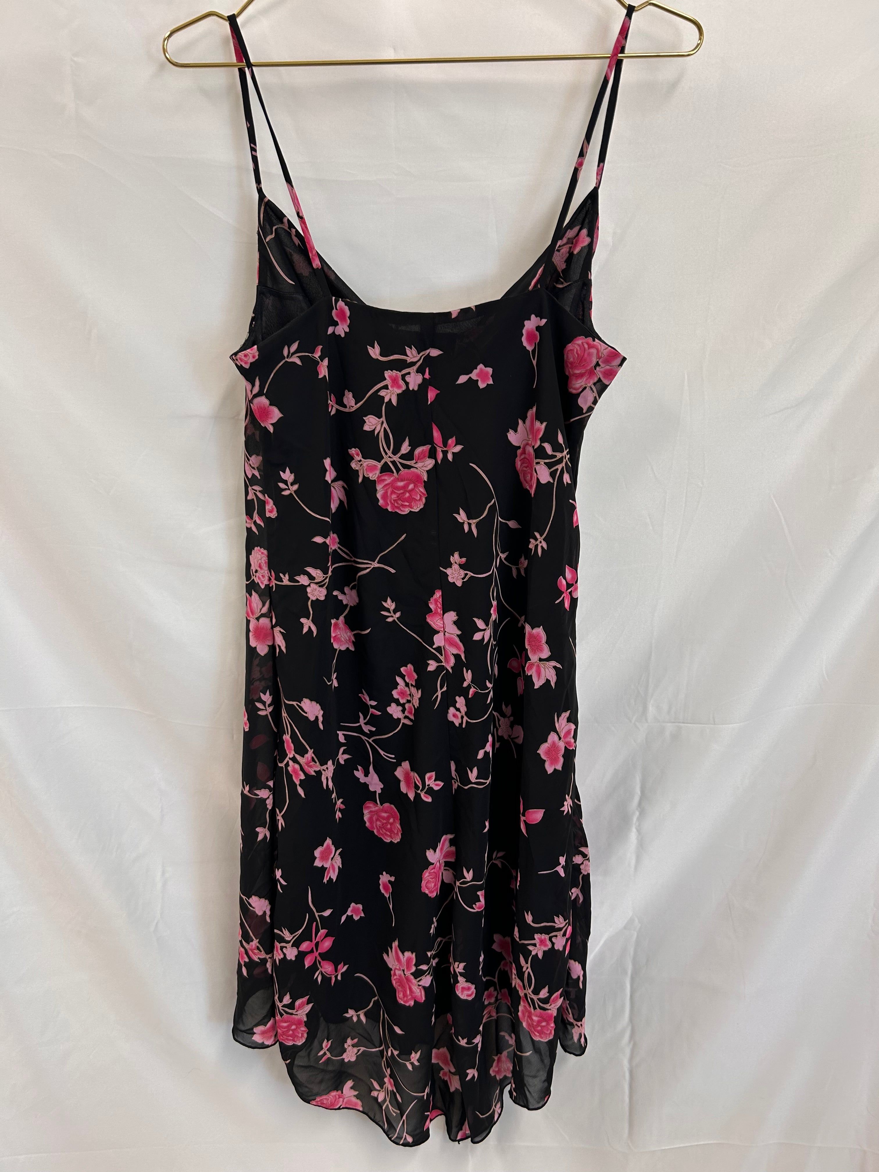 VINTAGE: Fairweather Y2k Pink Rose Dress sold by Vanessa Mooney product image thumbnail 2