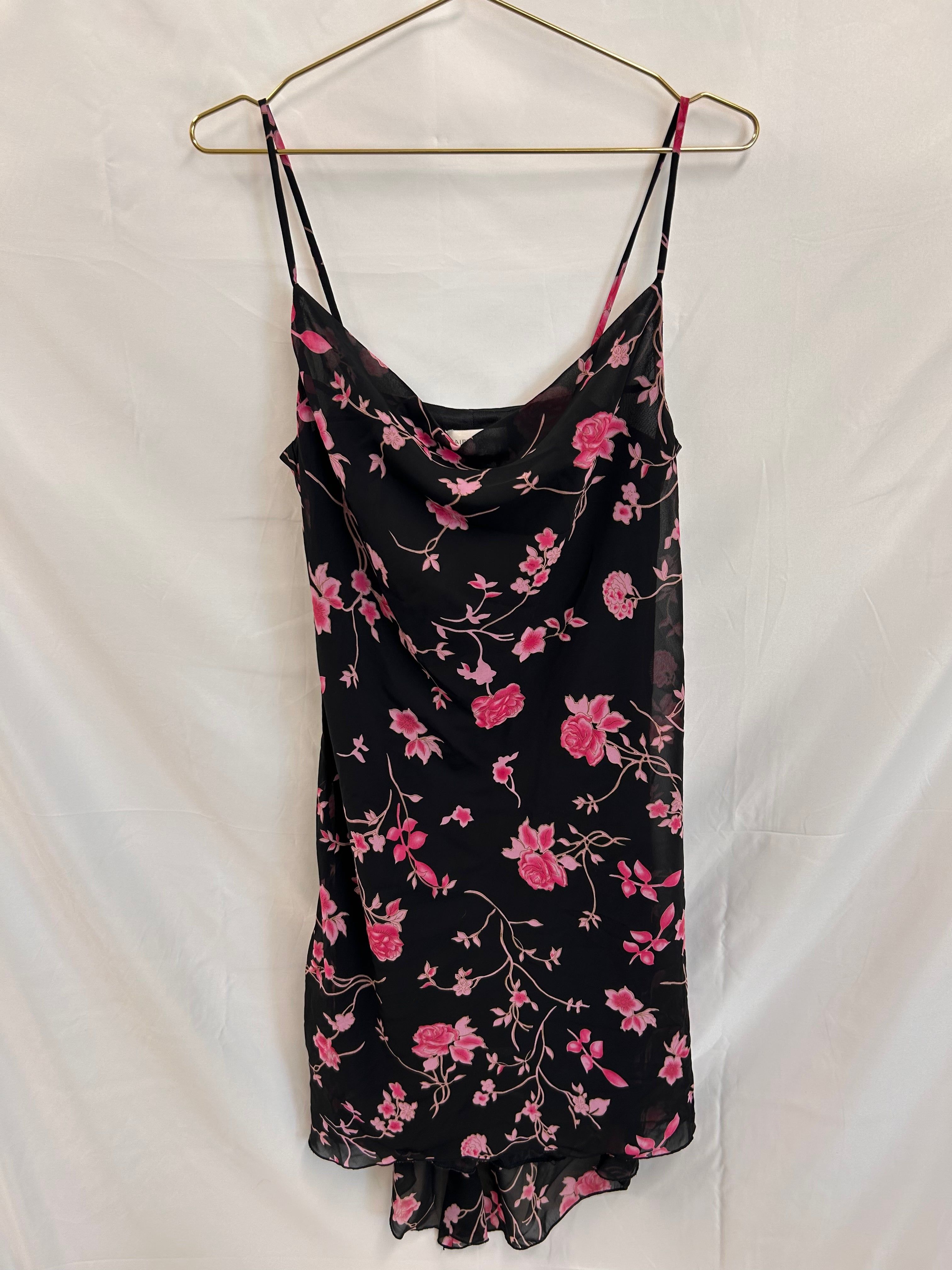 VINTAGE: Fairweather Y2k Pink Rose Dress sold by Vanessa Mooney