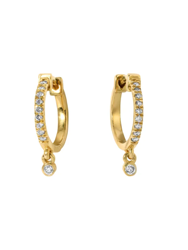 The Diana Diamond Hoops sold by Vanessa Mooney