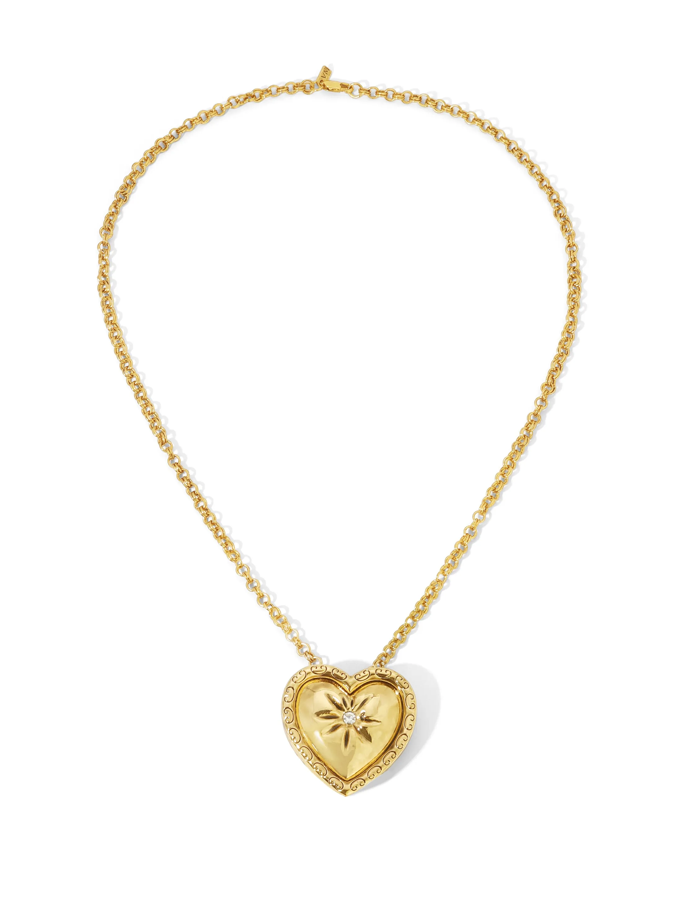The Daphne Heart Necklace sold by Vanessa Mooney