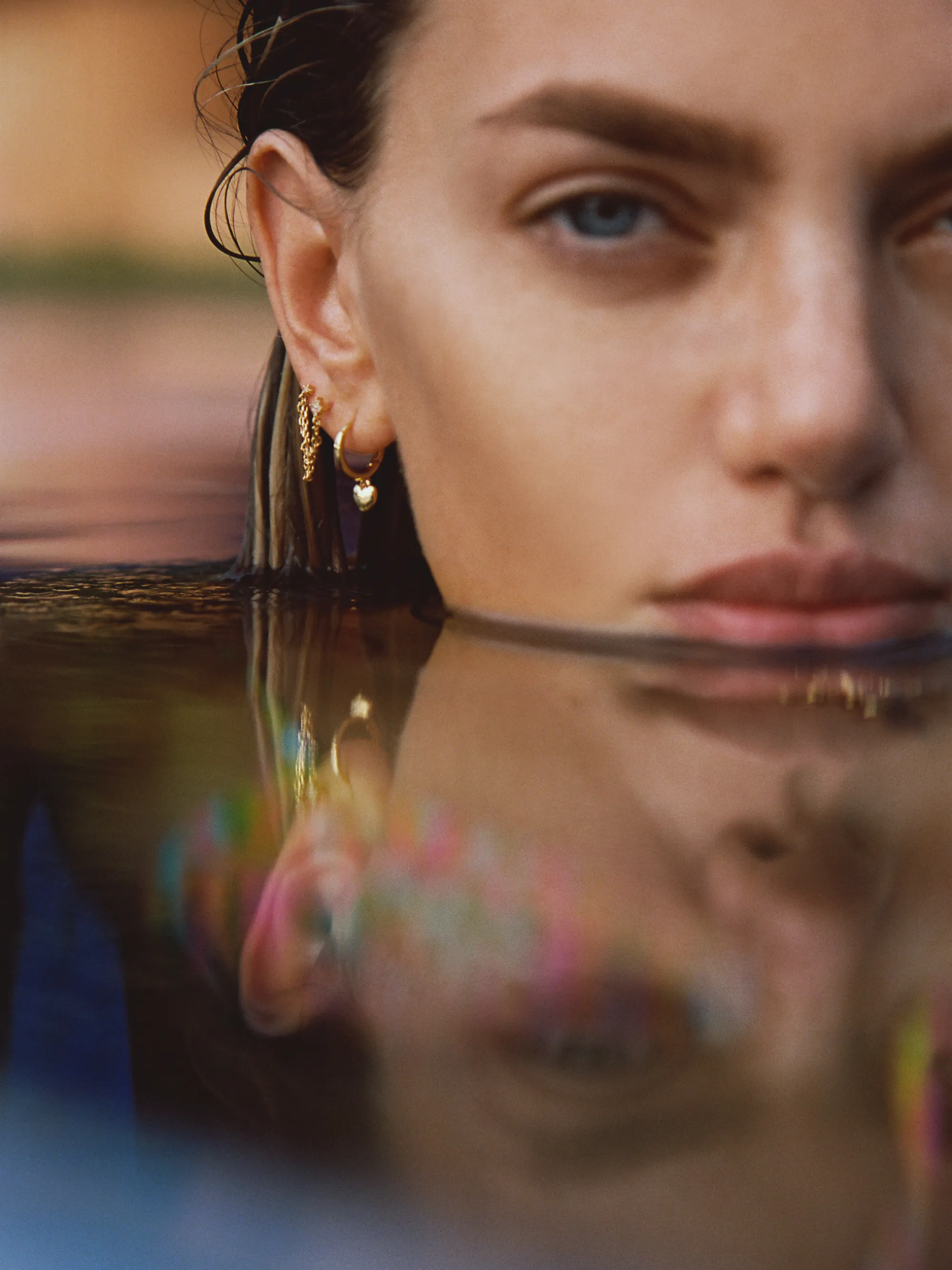 The Emily Heart Earrings sold by Vanessa Mooney product image thumbnail 2