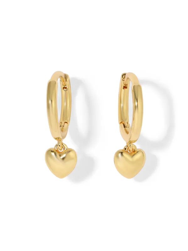 The Emily Heart Earrings sold by Vanessa Mooney