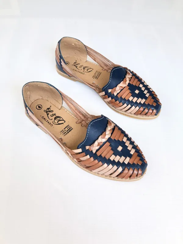 VINTAGE: Huarache Sandals - Brown sold by Vanessa Mooney