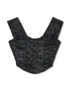 The Heather Top - Black Jacquard sold by Vanessa Mooney