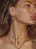 The Lia Heart Earrings sold by Vanessa Mooney