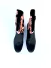 VINTAGE: Pink and Black Cow Hide Cowgirl Boots sold by Vanessa Mooney