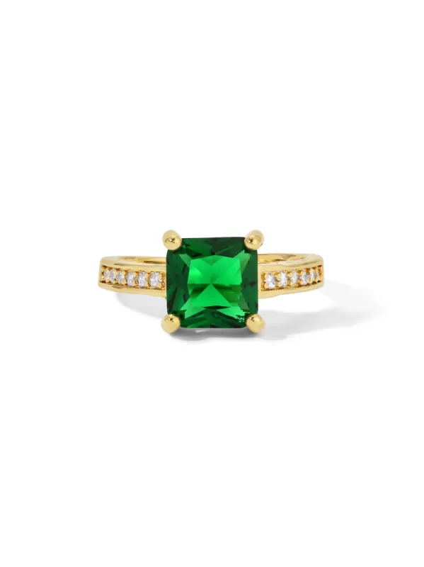 The Future Ring - Emerald sold by Vanessa Mooney