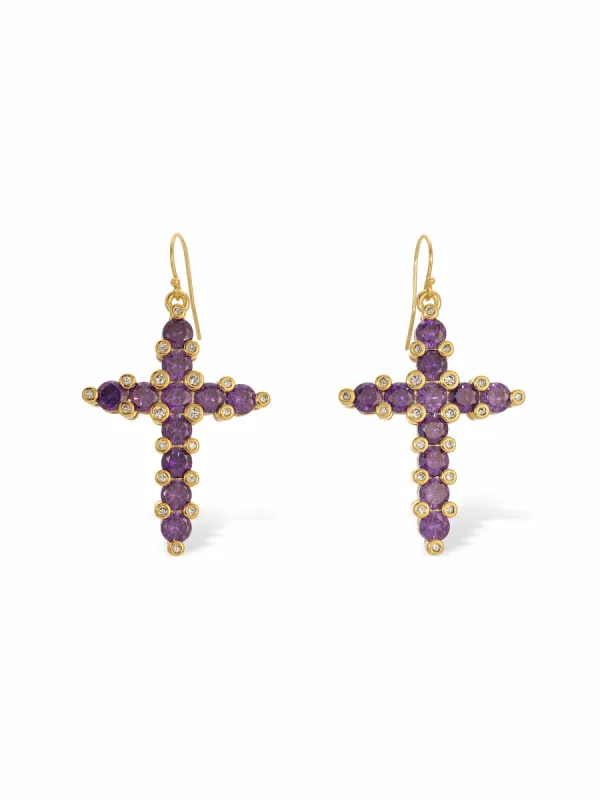 The Cypress Cross Earrings sold by Vanessa Mooney