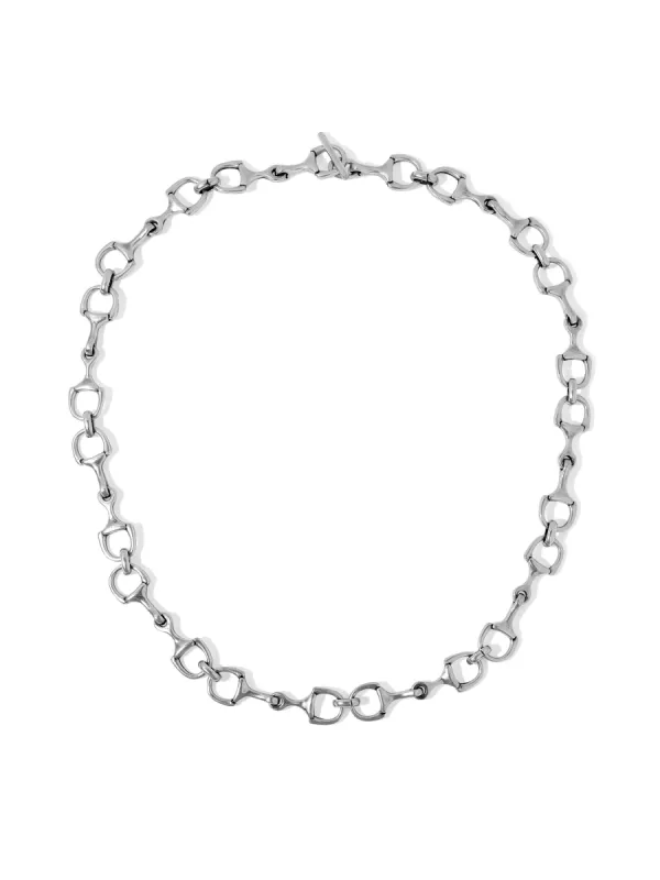 The Horsebit Choker - Silver sold by Vanessa Mooney
