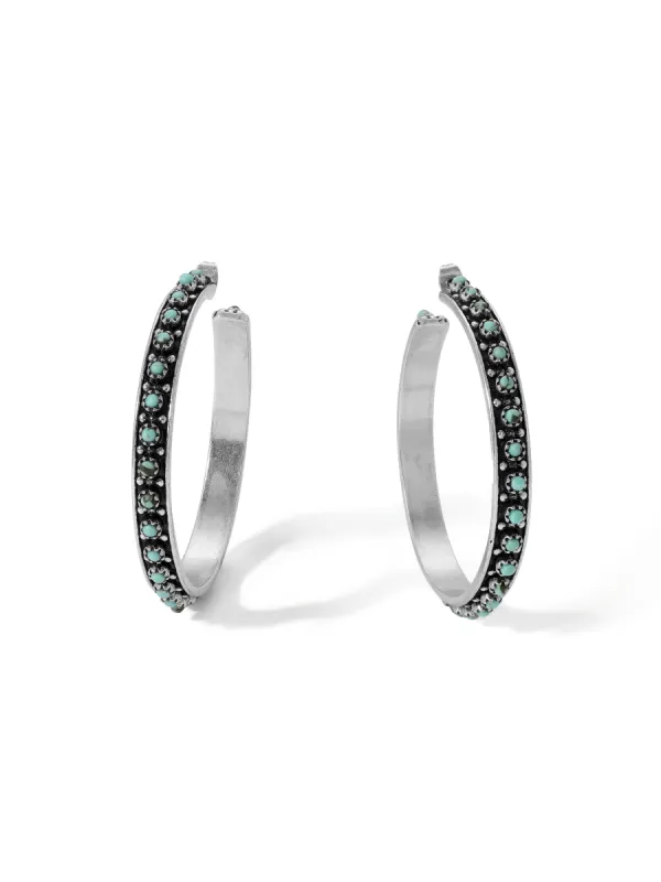 The Ocean Hoop Earrings sold by Vanessa Mooney