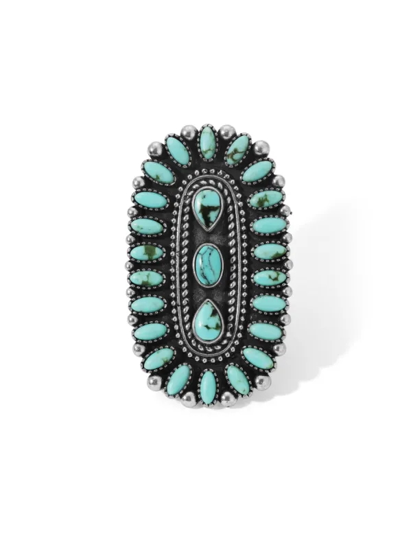 The Tallie Turquoise Ring sold by Vanessa Mooney
