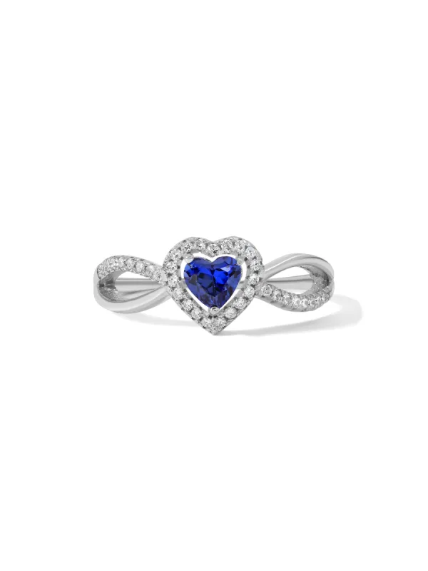 The Mia Ring - Blue sold by Vanessa Mooney