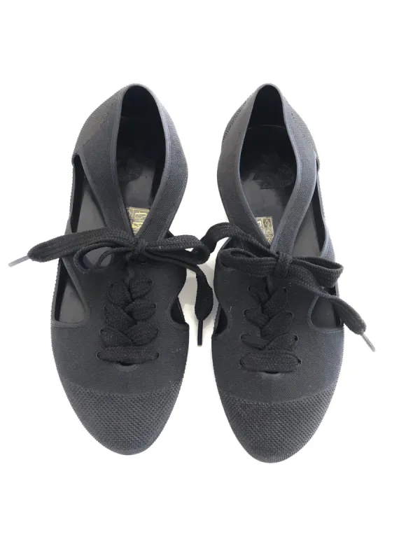 SAMPLE:  Jelly & Lace Cut-Out Sneakers sold by Vanessa Mooney