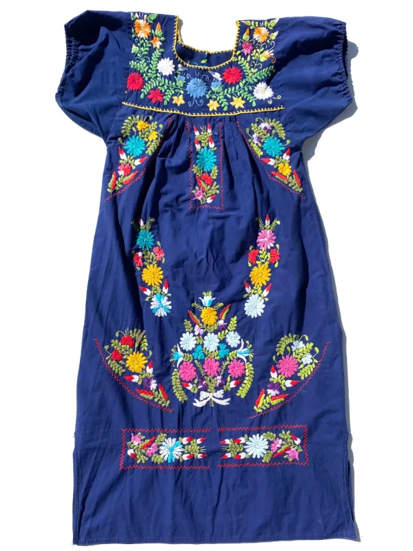 VINTAGE: Maxi Dress - Navy Floral sold by Vanessa Mooney