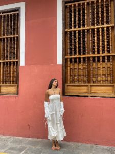 The Gemma Skirt - White sold by Vanessa Mooney