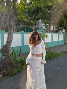 The Gemma Skirt - White sold by Vanessa Mooney