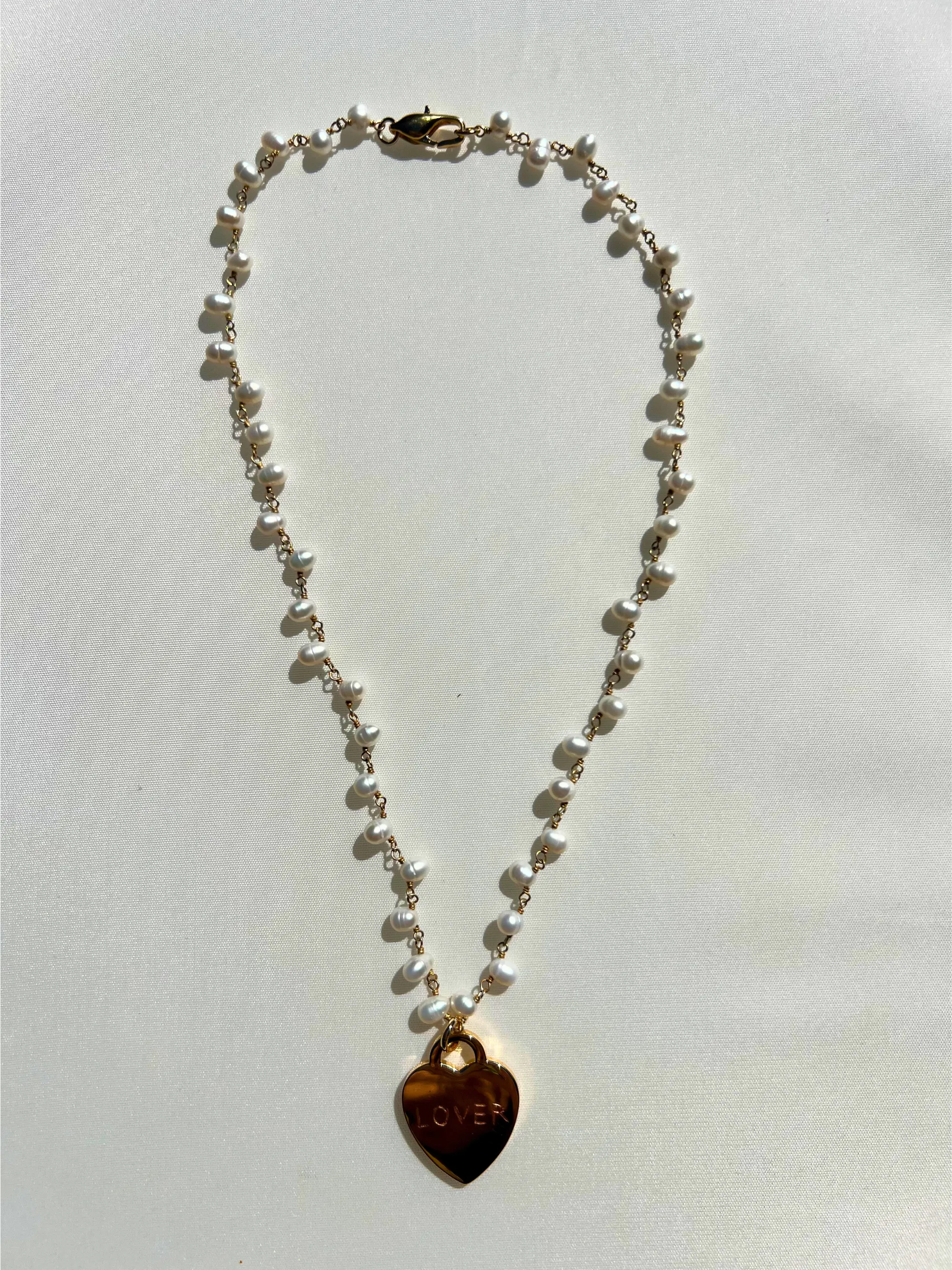 Lover Pearl Necklace | SAMPLE sold by Vanessa Mooney