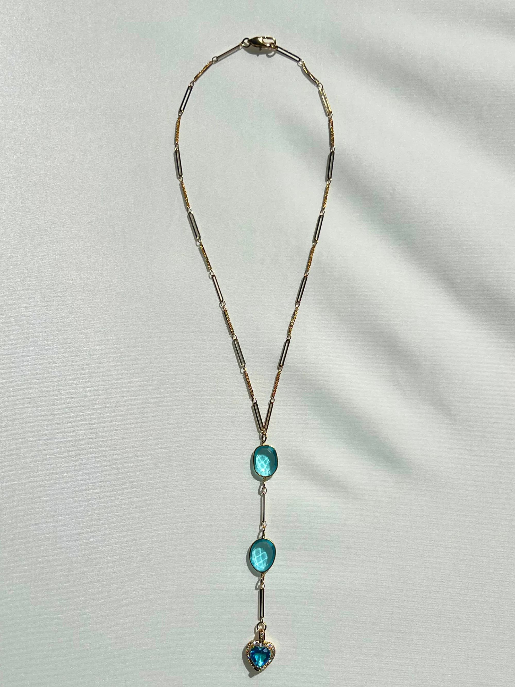 Blue Stone Rosary | SAMPLE sold by Vanessa Mooney