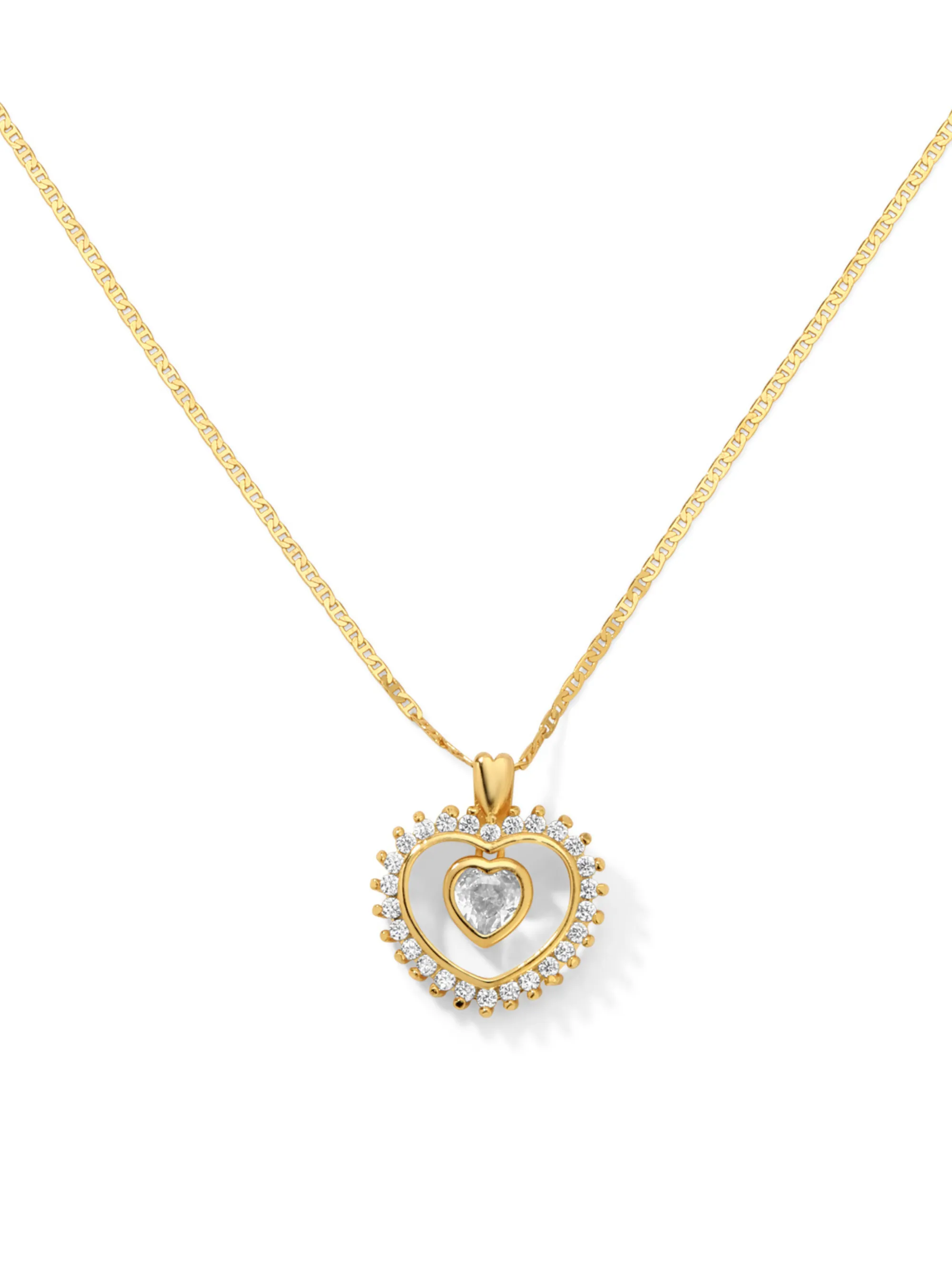 The Jolene Heart Necklace sold by Vanessa Mooney product image thumbnail 4
