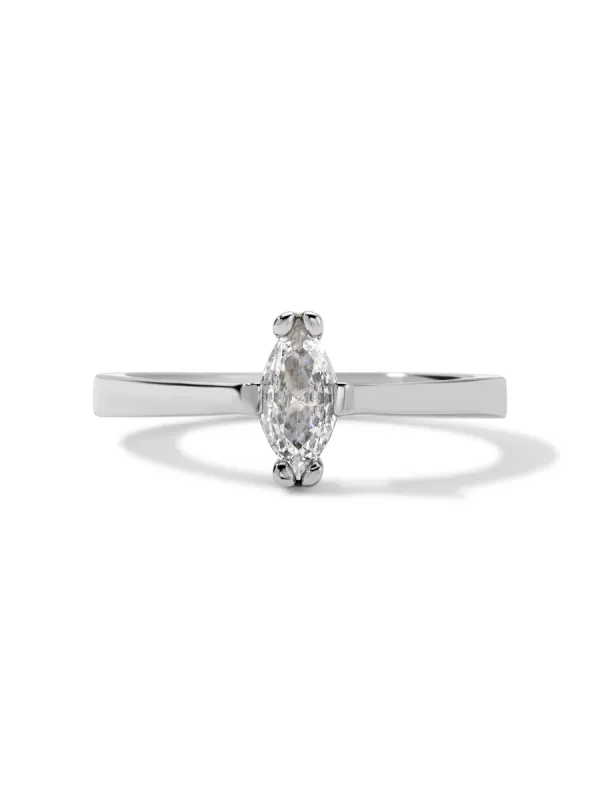 The Vivian Ring- Silver made by Vanessa Mooney