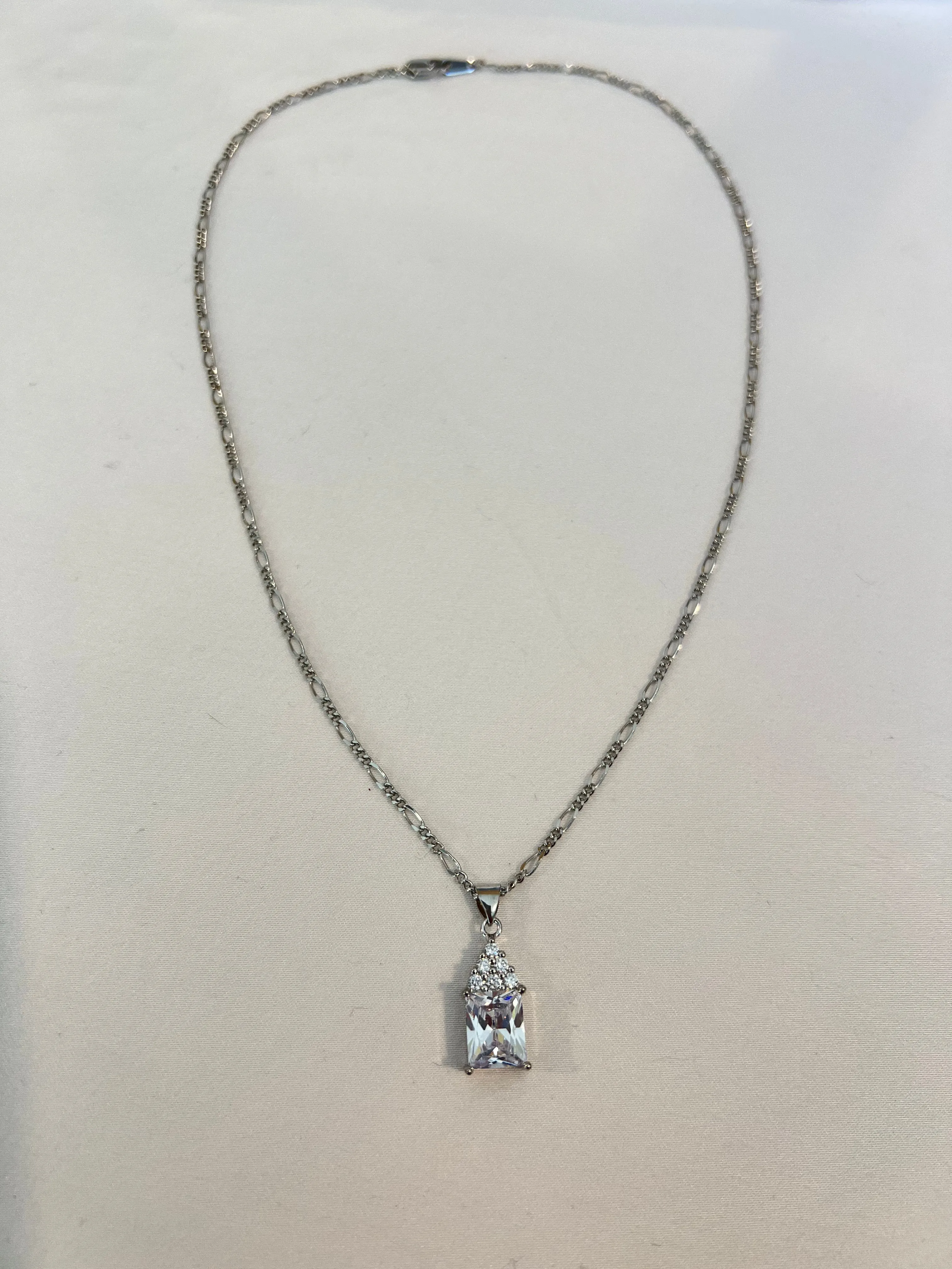 The Silver Pendant Necklace SAMPLE sold by Vanessa Mooney