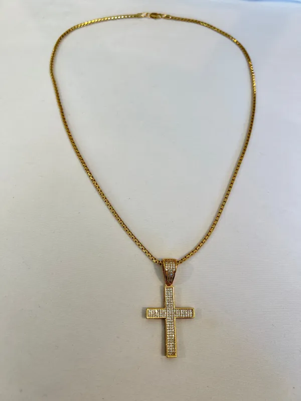 The Donna Cross Necklace SAMPLE sold by Vanessa Mooney