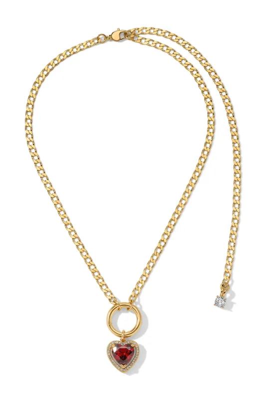 The Mini Sloane Choker Red sold by Vanessa Mooney