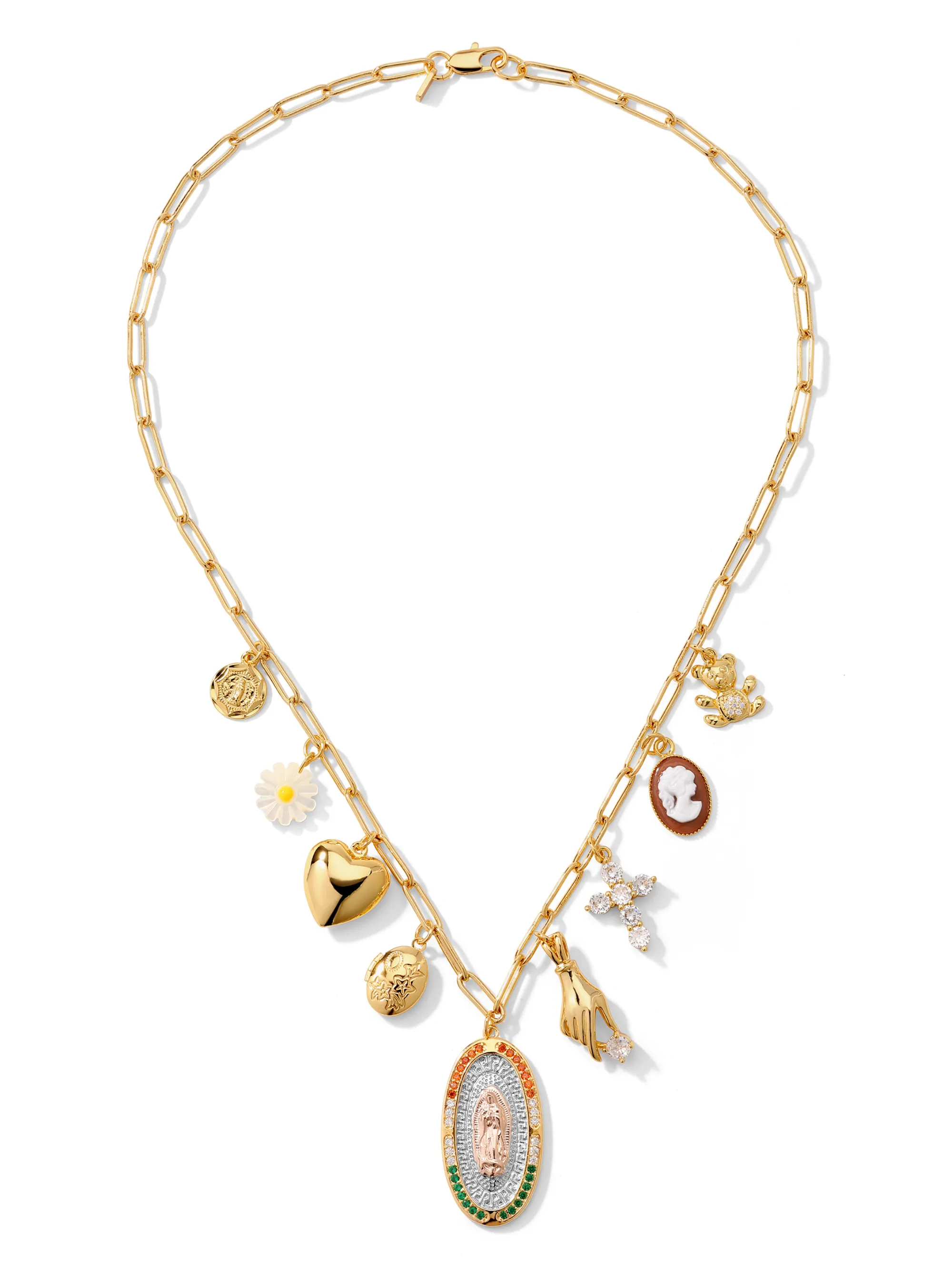The Vivienne Charm Necklace sold by Vanessa Mooney