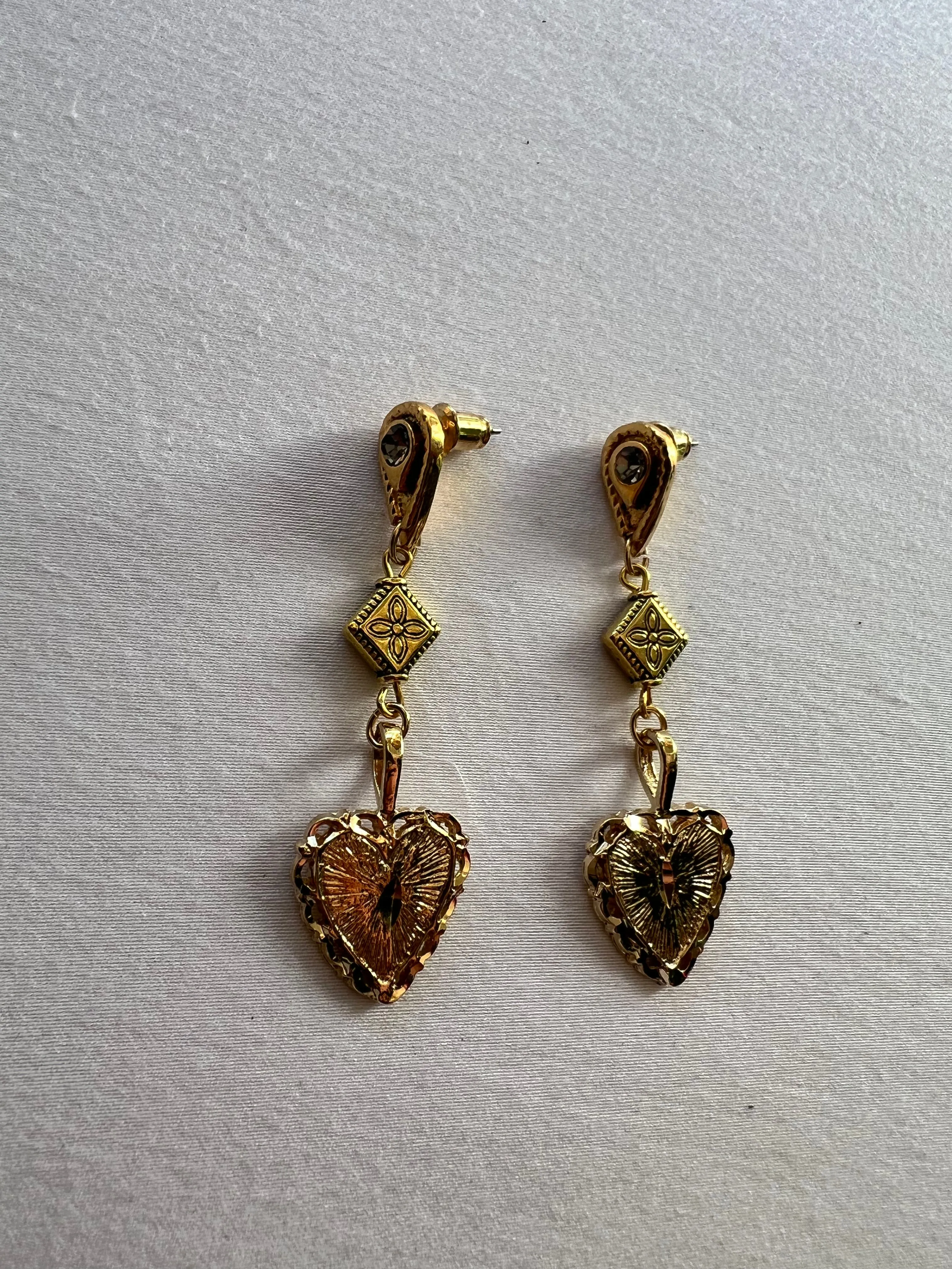 The Diamond & Heart Earrings SAMPLE sold by Vanessa Mooney