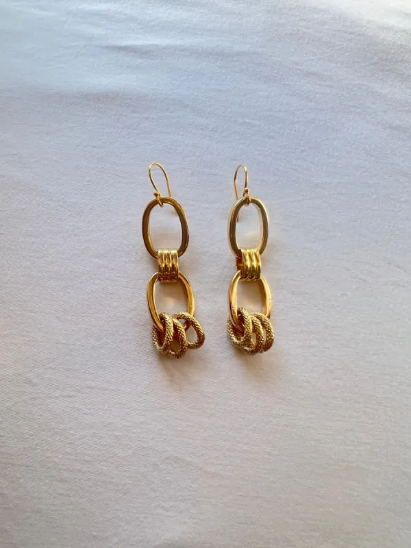 The Gold Chain Earrings SAMPLE sold by Vanessa Mooney