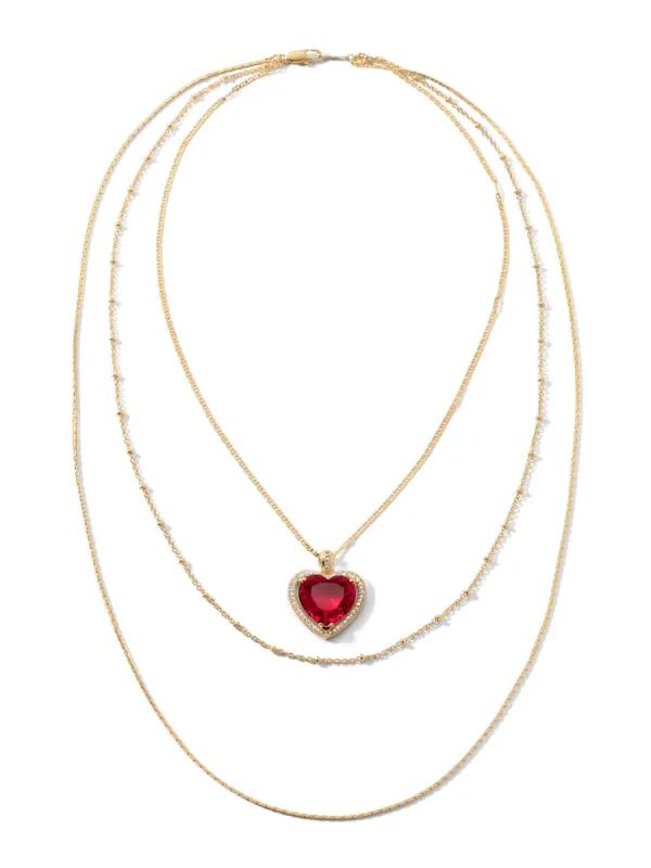 The Cora Heart Necklace sold by Vanessa Mooney