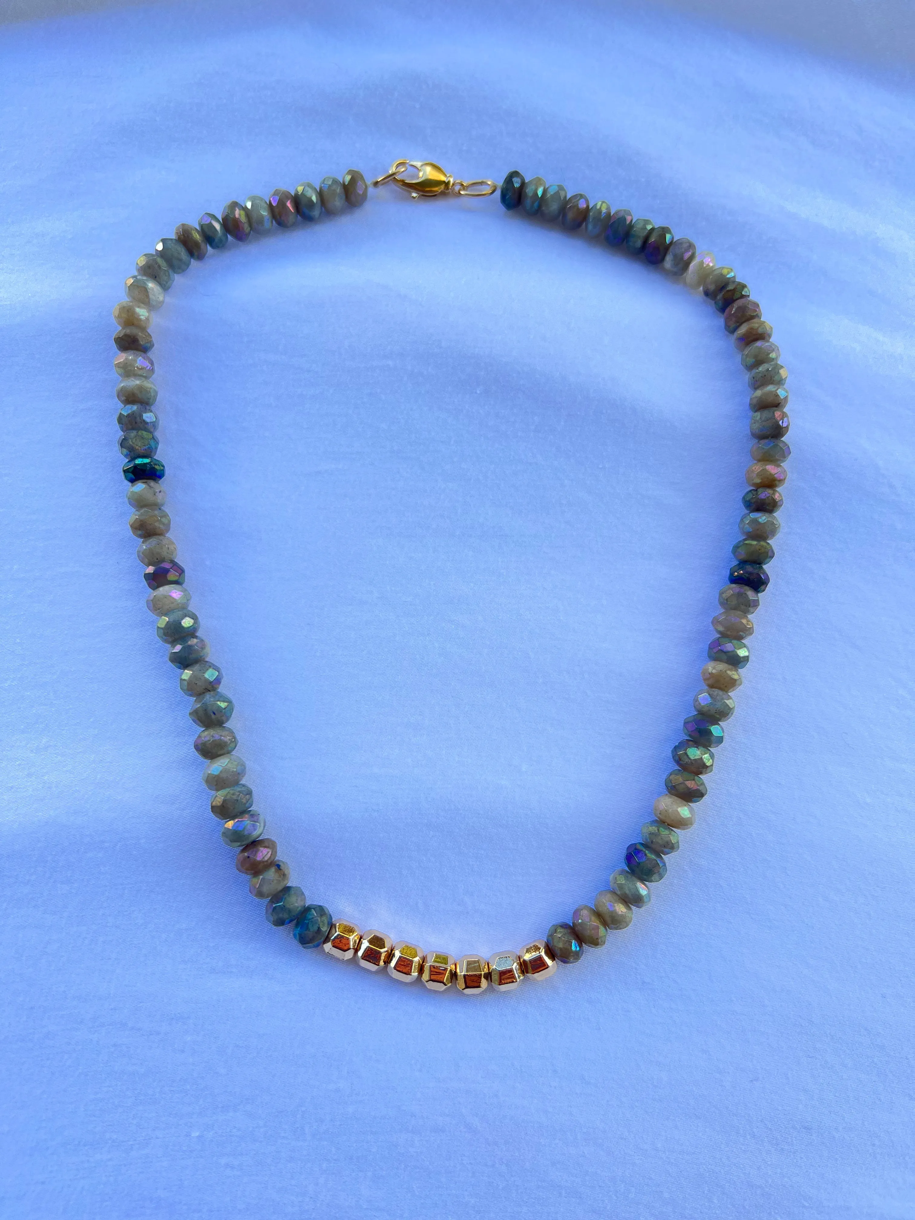 The Labradorite Necklace sold by Vanessa Mooney