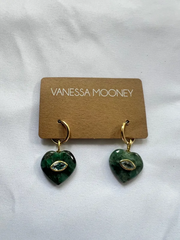 The Stone Hoops made by Vanessa Mooney