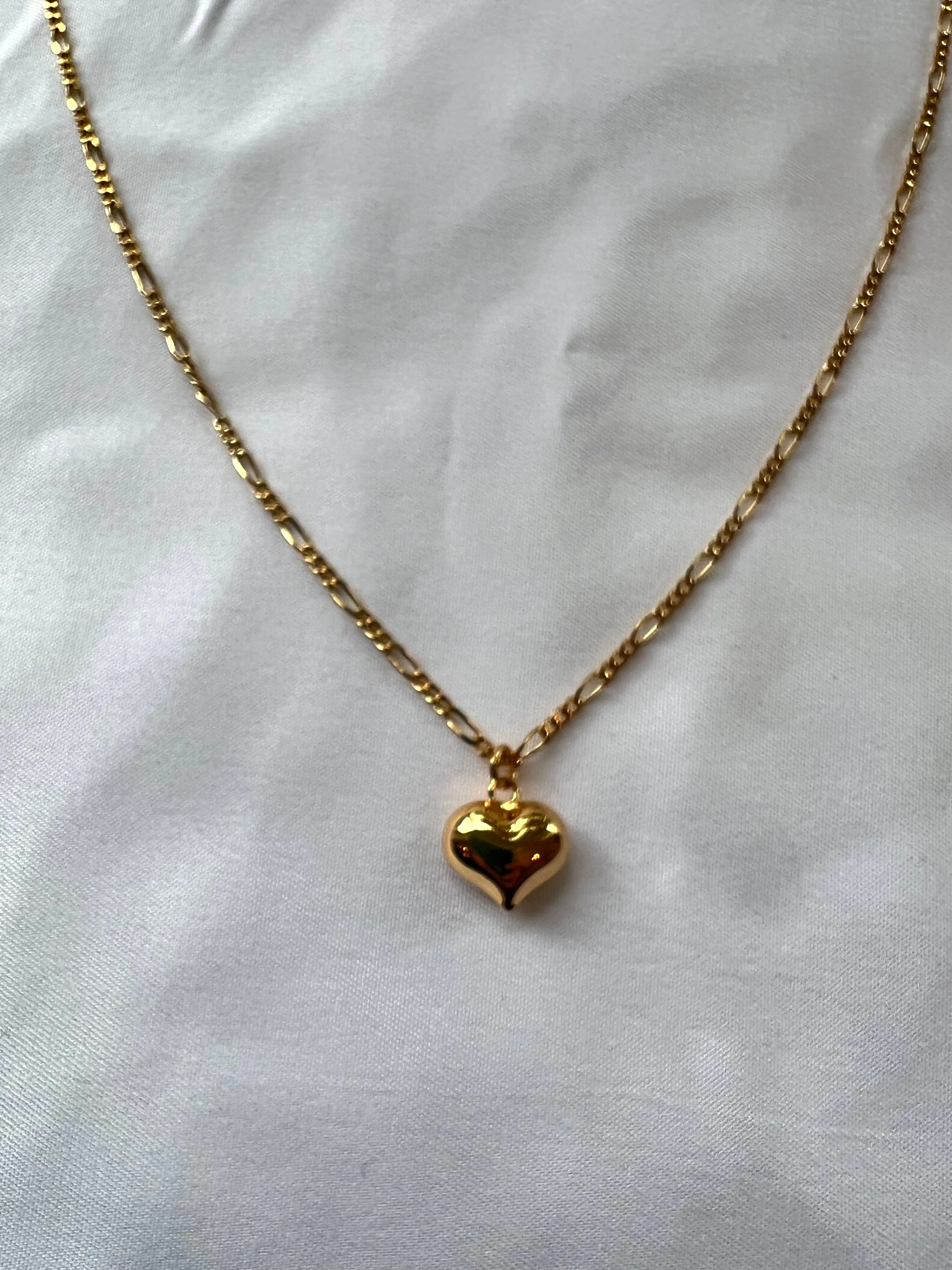 The Small Puffy Heart Necklace sold by Vanessa Mooney product image thumbnail 2