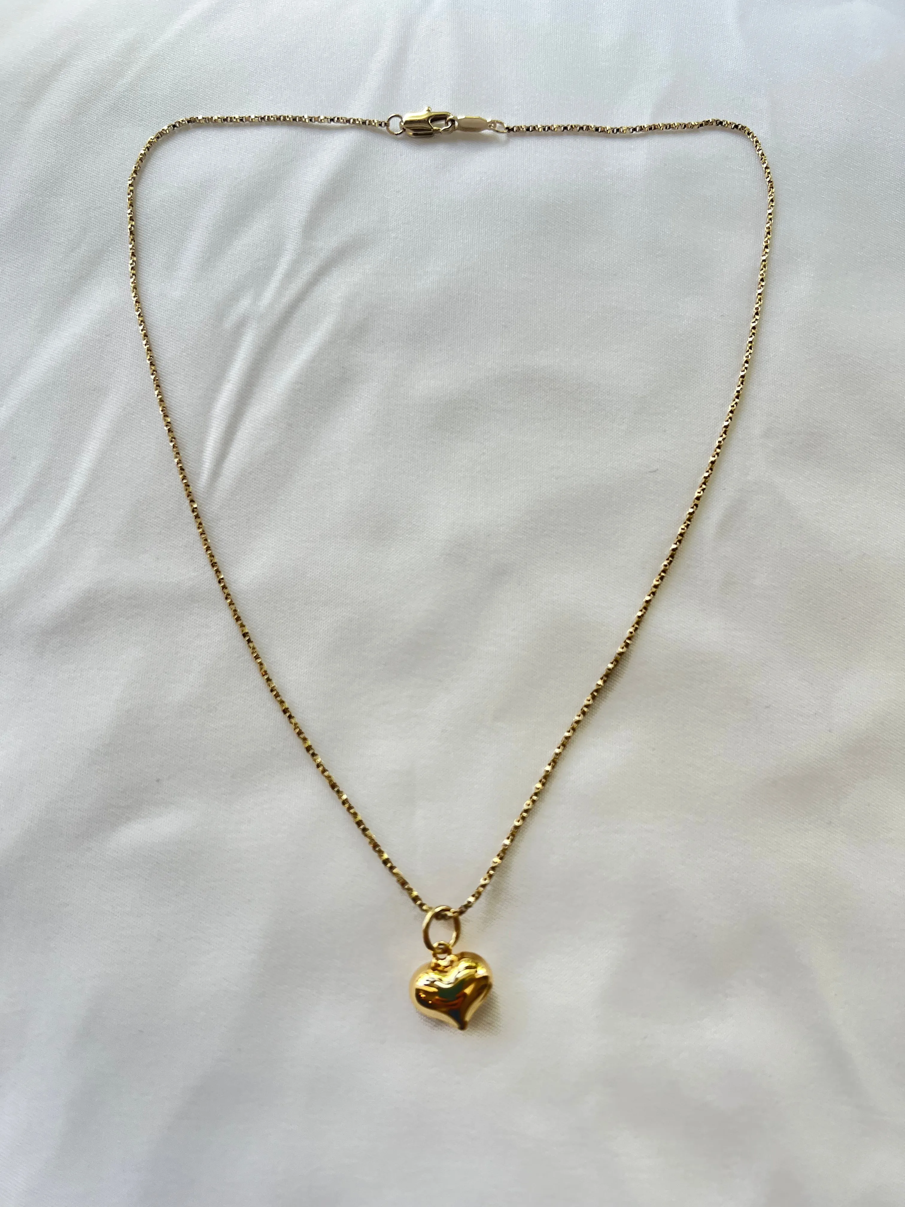 The Puffy Heart Necklace sold by Vanessa Mooney