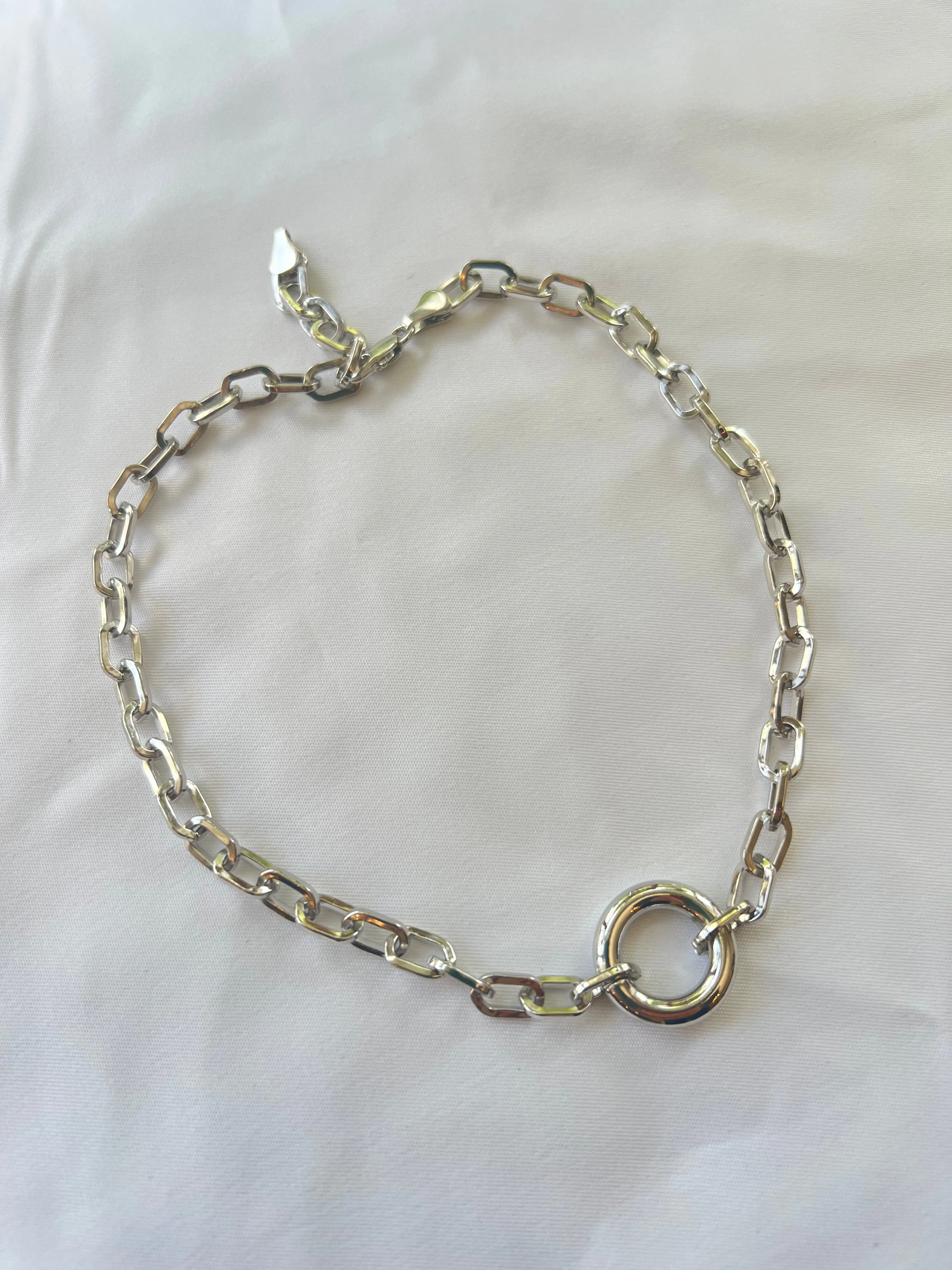 The Silver Chain Choker sold by Vanessa Mooney product image thumbnail 2