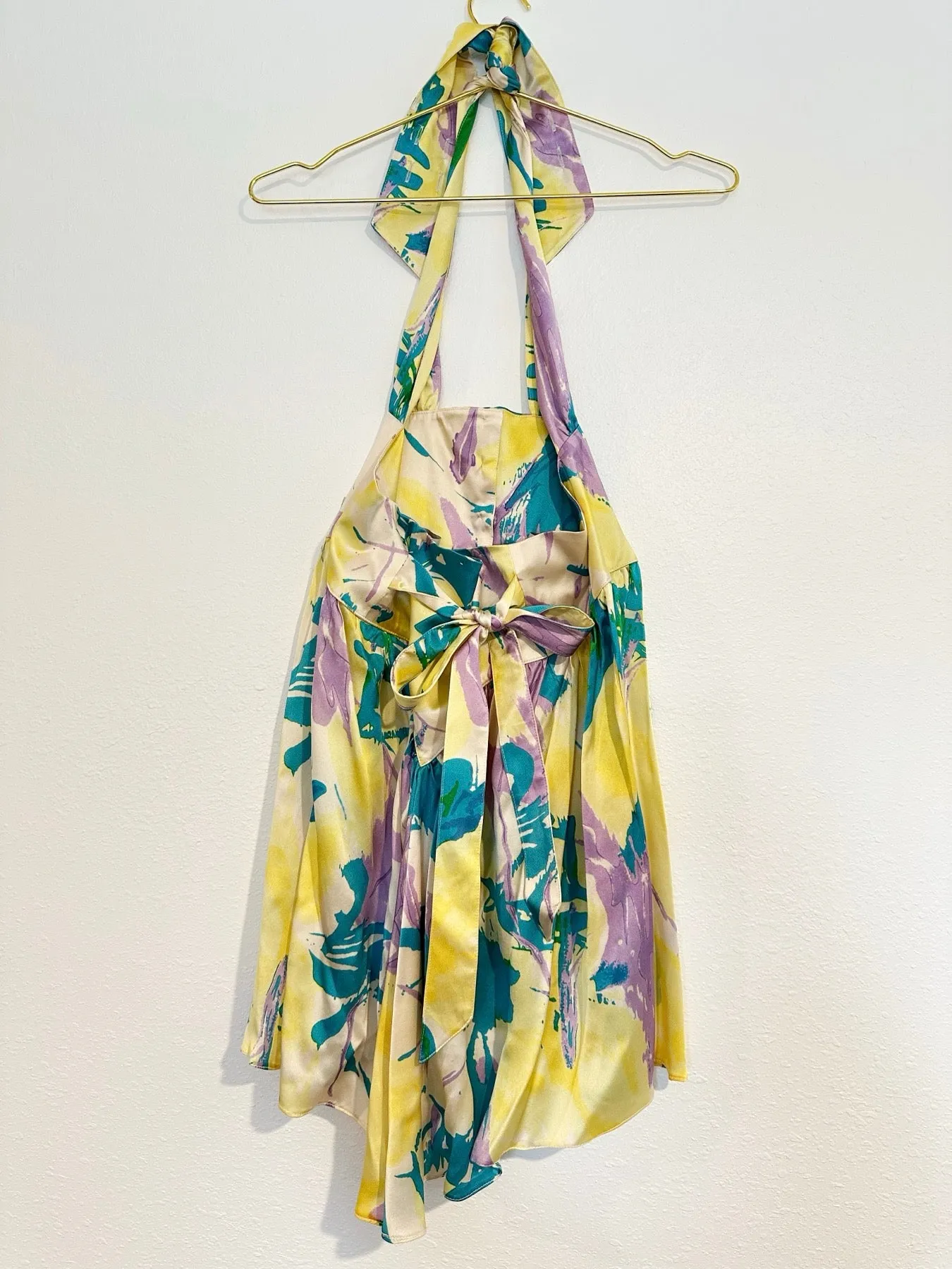 Vanessa Mooney Halter Dress - Pastel Paint sold by Vanessa Mooney product image thumbnail 2