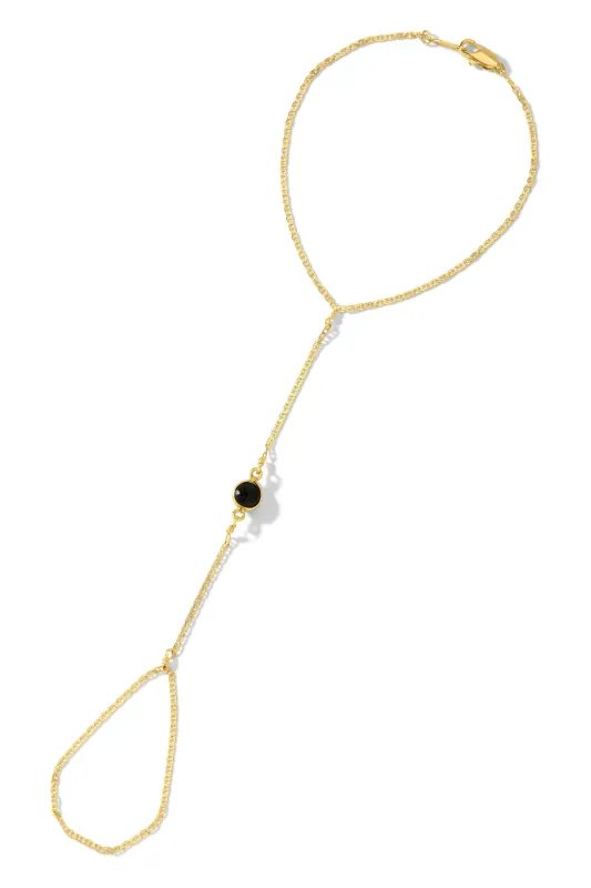 The Della Hand Chain sold by Vanessa Mooney