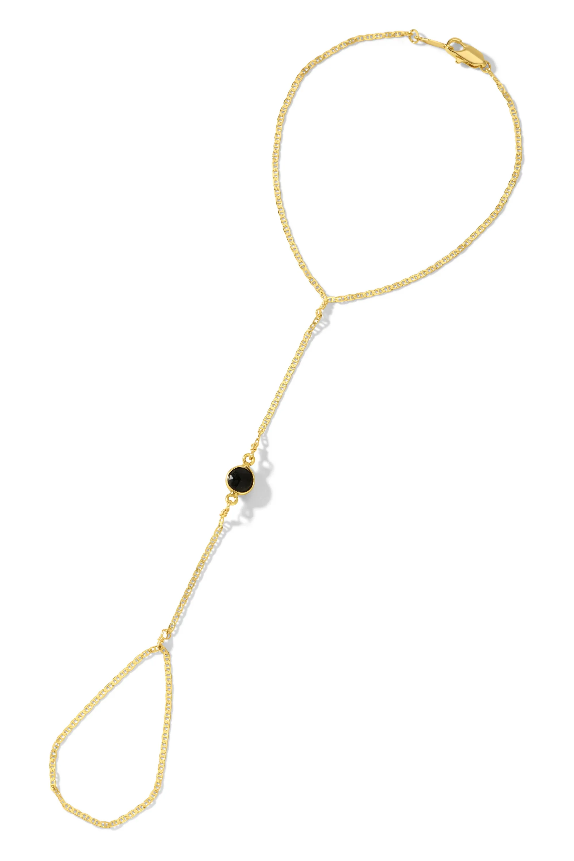 The Della Hand Chain sold by Vanessa Mooney