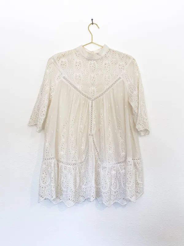 Vintage Eyelet Dress sold by Vanessa Mooney