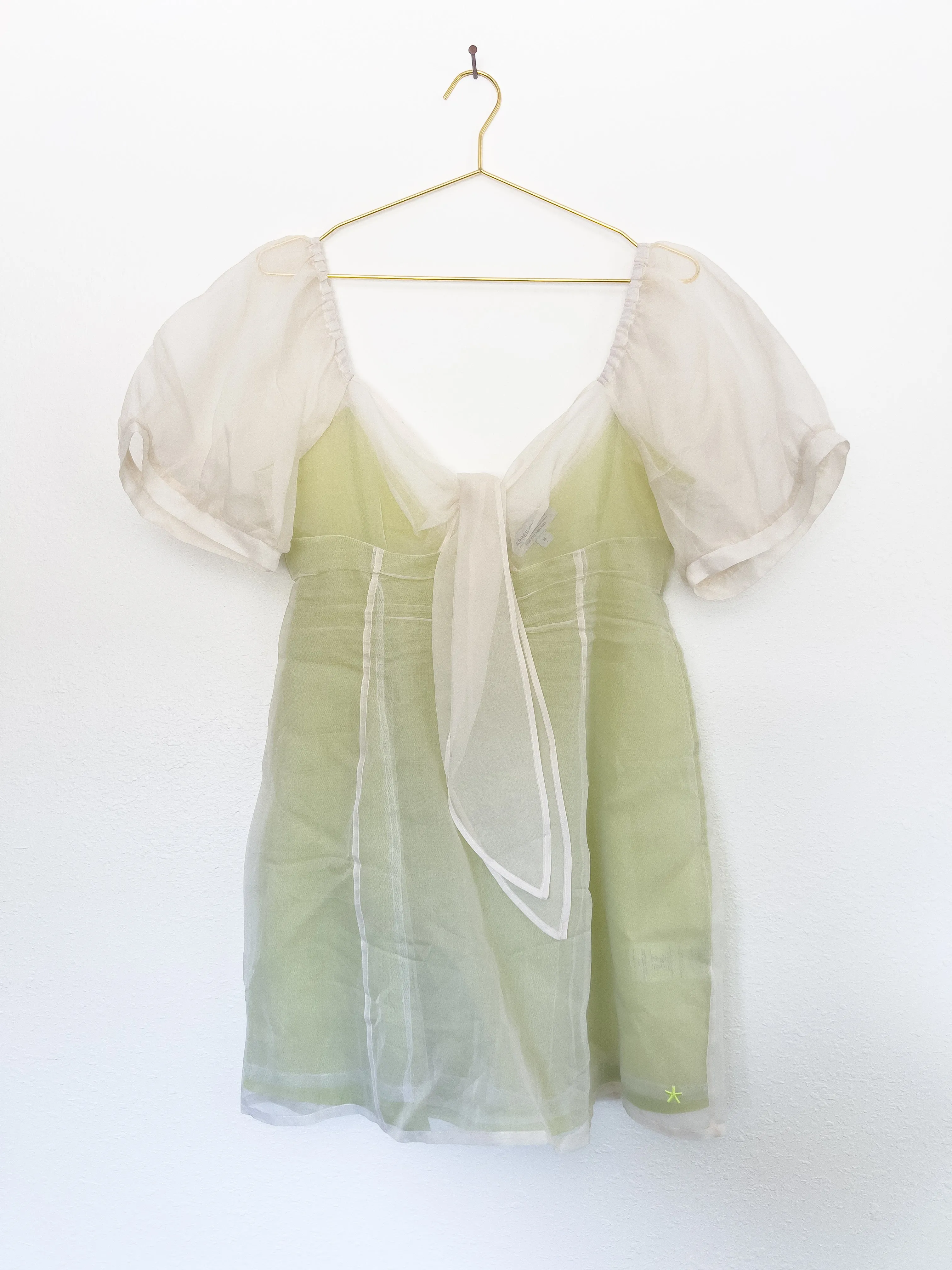 Sheer Lemon Lime Dress ARCHIVE sold by Vanessa Mooney
