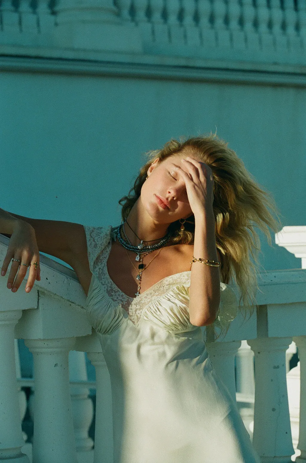 The Estelle Necklace & Earring Bundle sold by Vanessa Mooney product image thumbnail 5