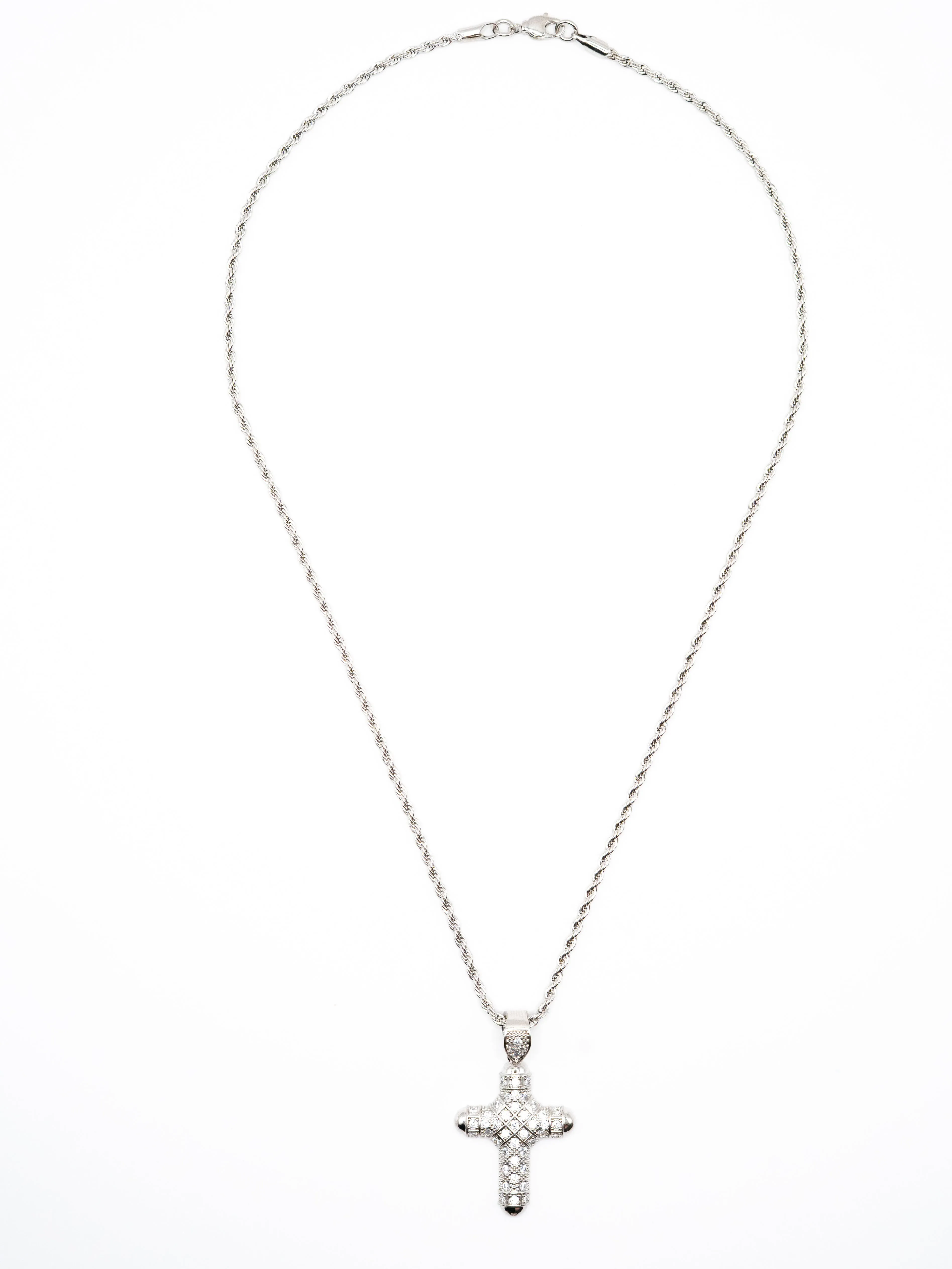 The Silver Cross Necklace sold by Vanessa Mooney product image thumbnail 2