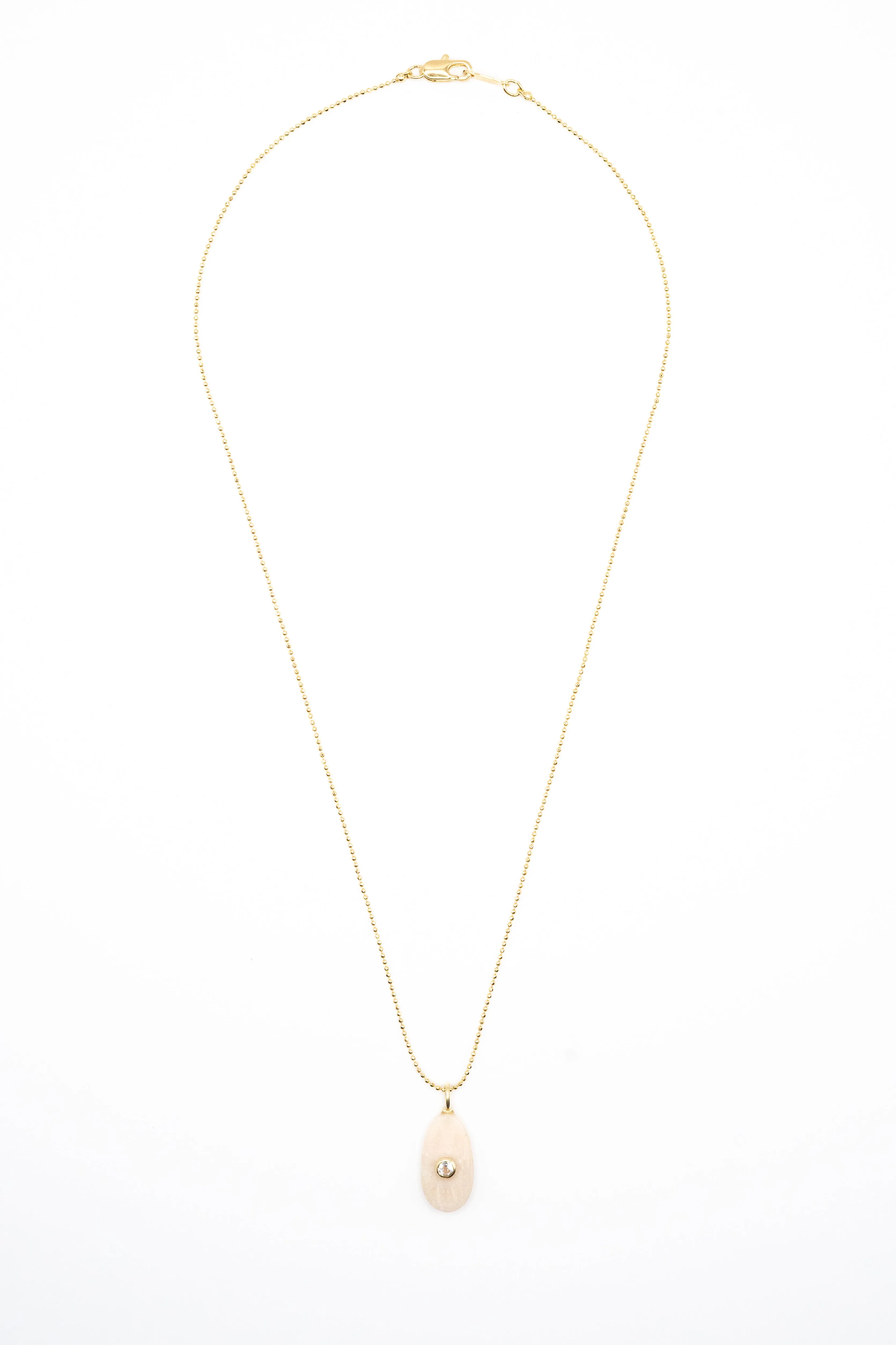 The Stone & Chain Necklace sold by Vanessa Mooney product image thumbnail 2