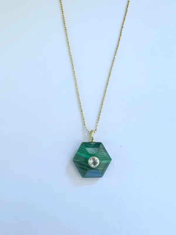 The Malachite Necklace sold by Vanessa Mooney