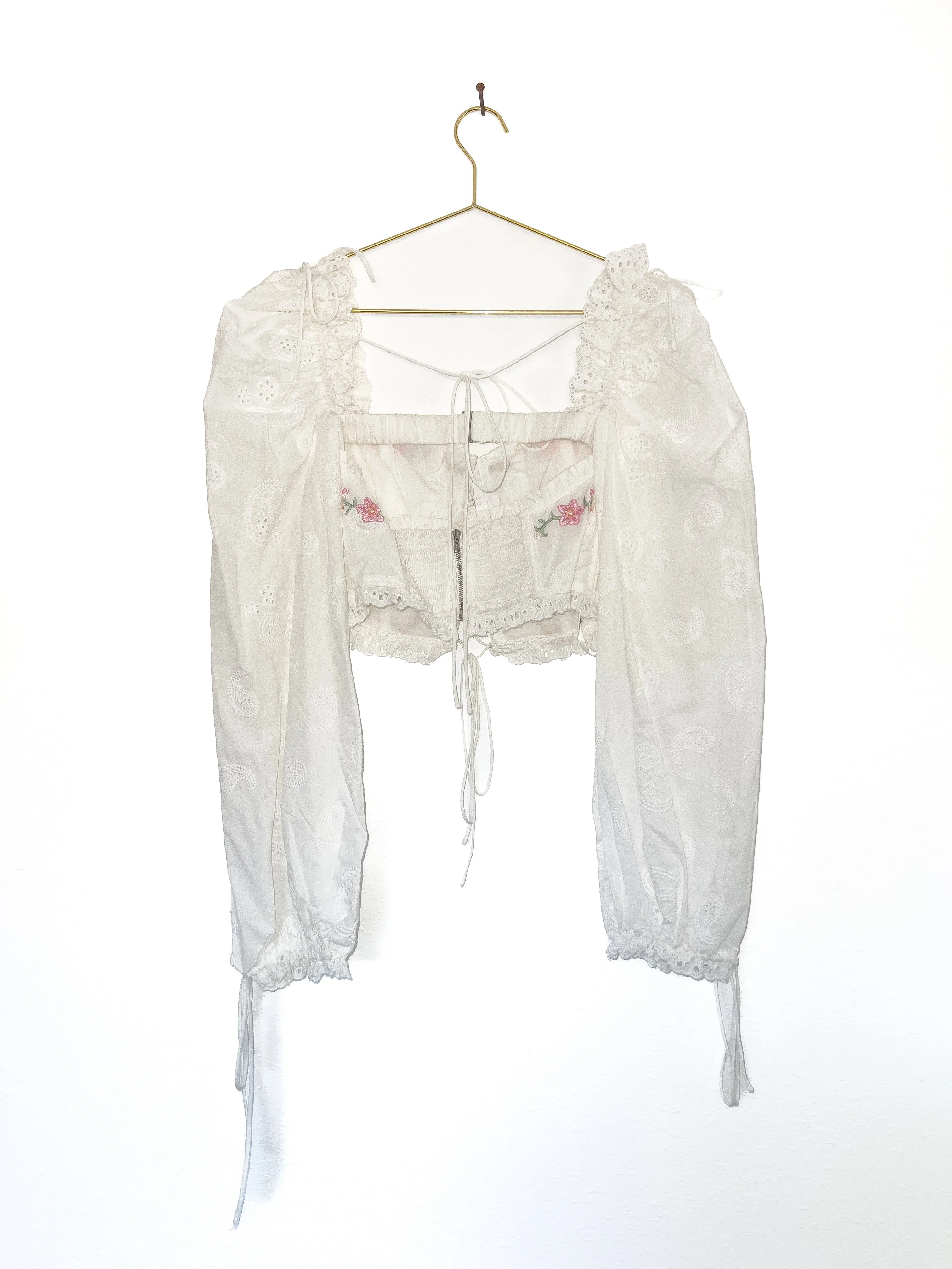 Cropped Corset Top sold by Vanessa Mooney product image thumbnail 2