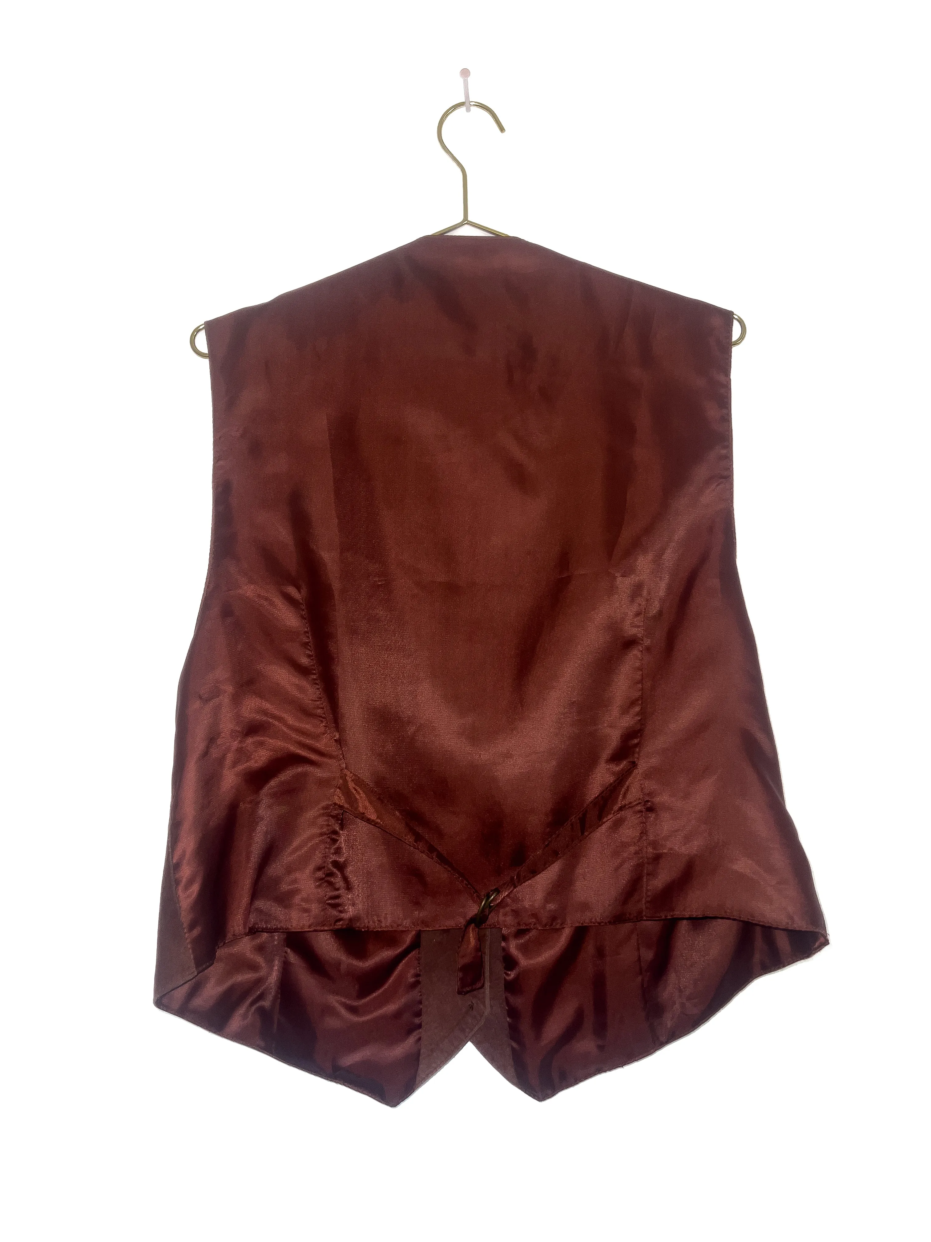 Brown Suede Vest sold by Vanessa Mooney product image thumbnail 2